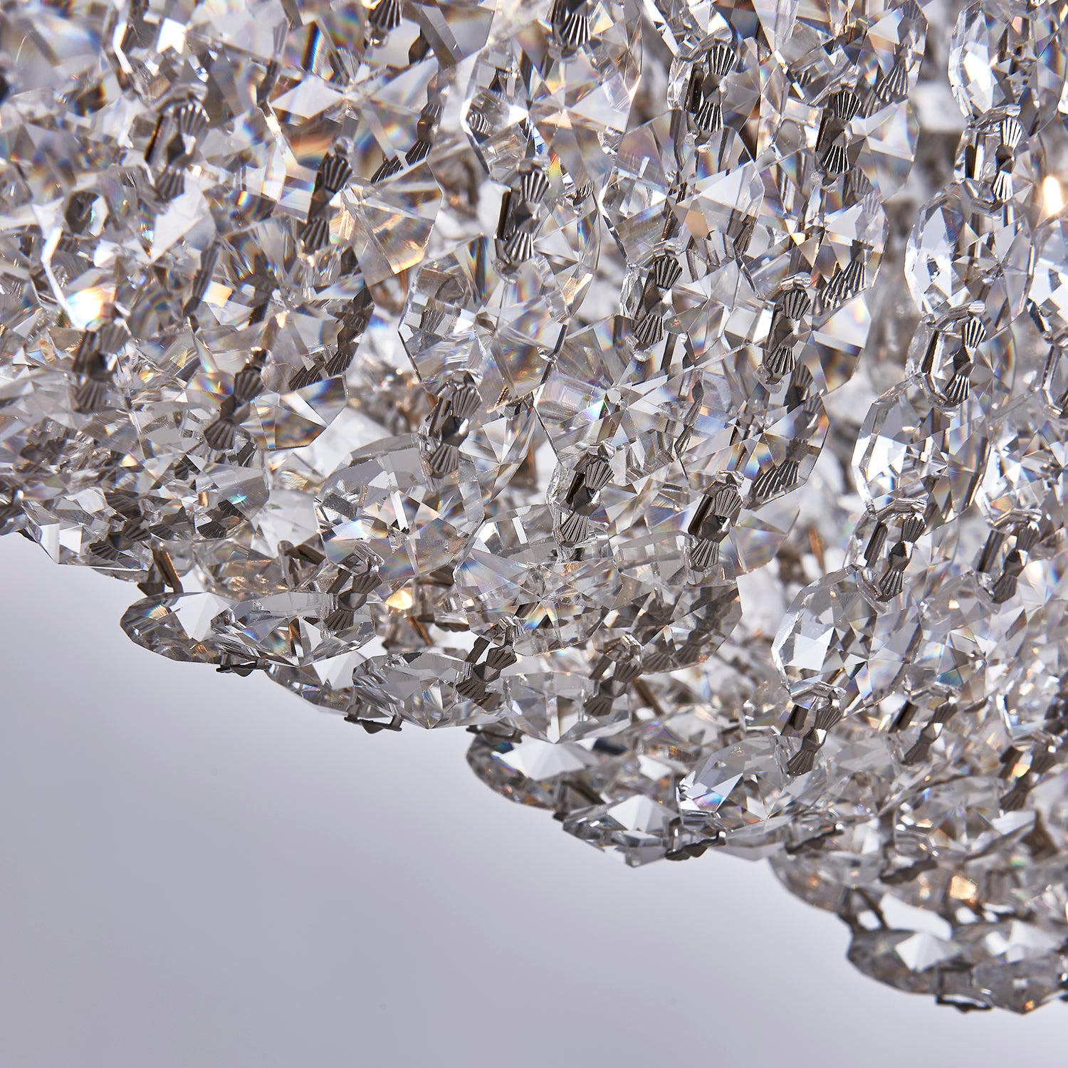 10'' Durant 11 Light Chrome Linear Pendant