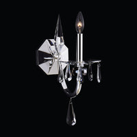 6'' Passo 1 Light Silver Wall Sconce