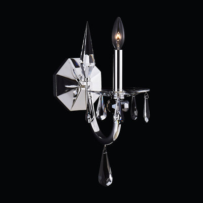 6'' Passo 1 Light Silver Wall Sconce