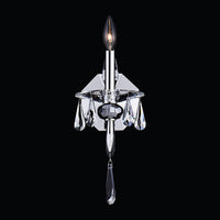 6'' Passo 1 Light Silver Wall Sconce