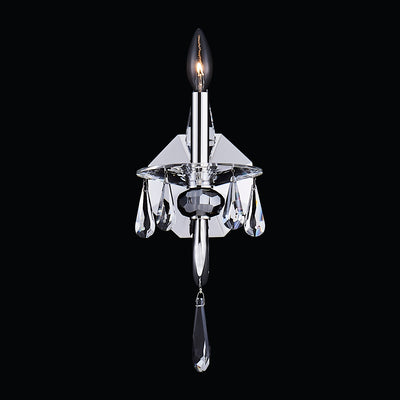 6'' Passo 1 Light Silver Wall Sconce
