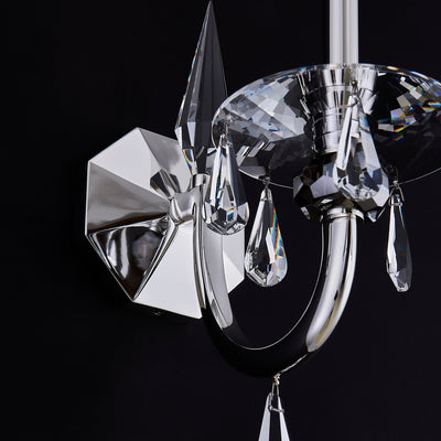 6'' Passo 1 Light Silver Wall Sconce