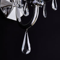 6'' Passo 1 Light Silver Wall Sconce