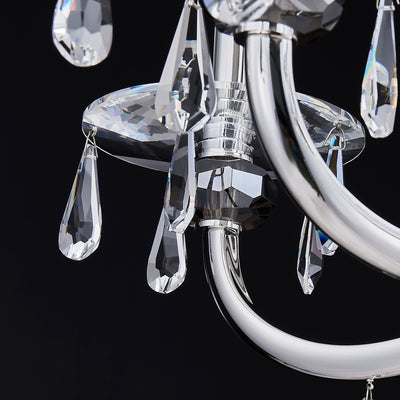 32'' Passo 6 Light Silver Chandelier