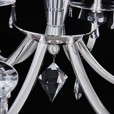 32'' Passo 6 Light Silver Chandelier