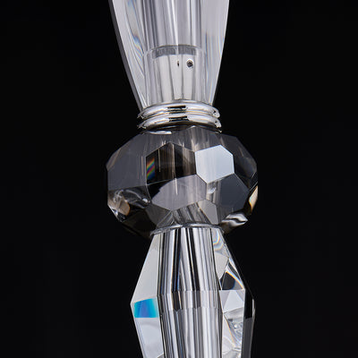 33'' Passo 8 Light Silver Chandelier