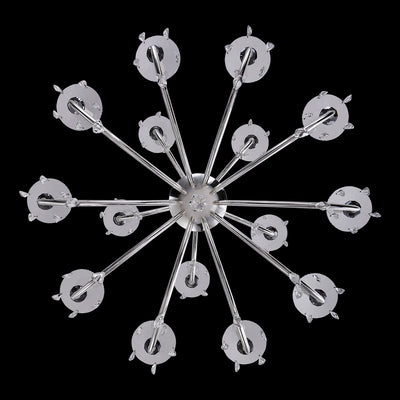 46'' Passo 15 Light Silver Chandelier