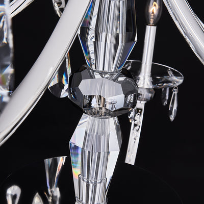 46'' Passo 15 Light Silver Chandelier
