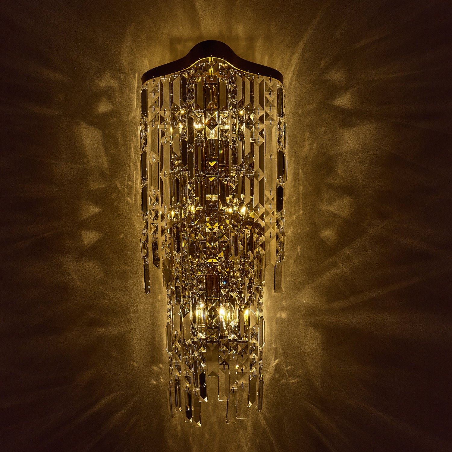 11'' Cadere 6 Light Two Tone 18K Gold Wall Sconce