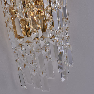 11'' Cadere 6 Light Two Tone 18K Gold Wall Sconce