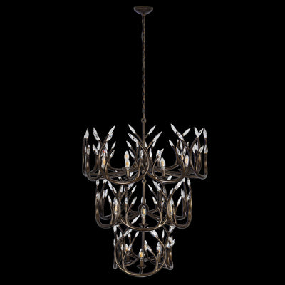 41'' Chalet 18 Light New English Bronze Dark Chandelier