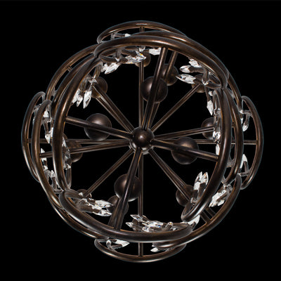 41'' Chalet 18 Light New English Bronze Dark Chandelier