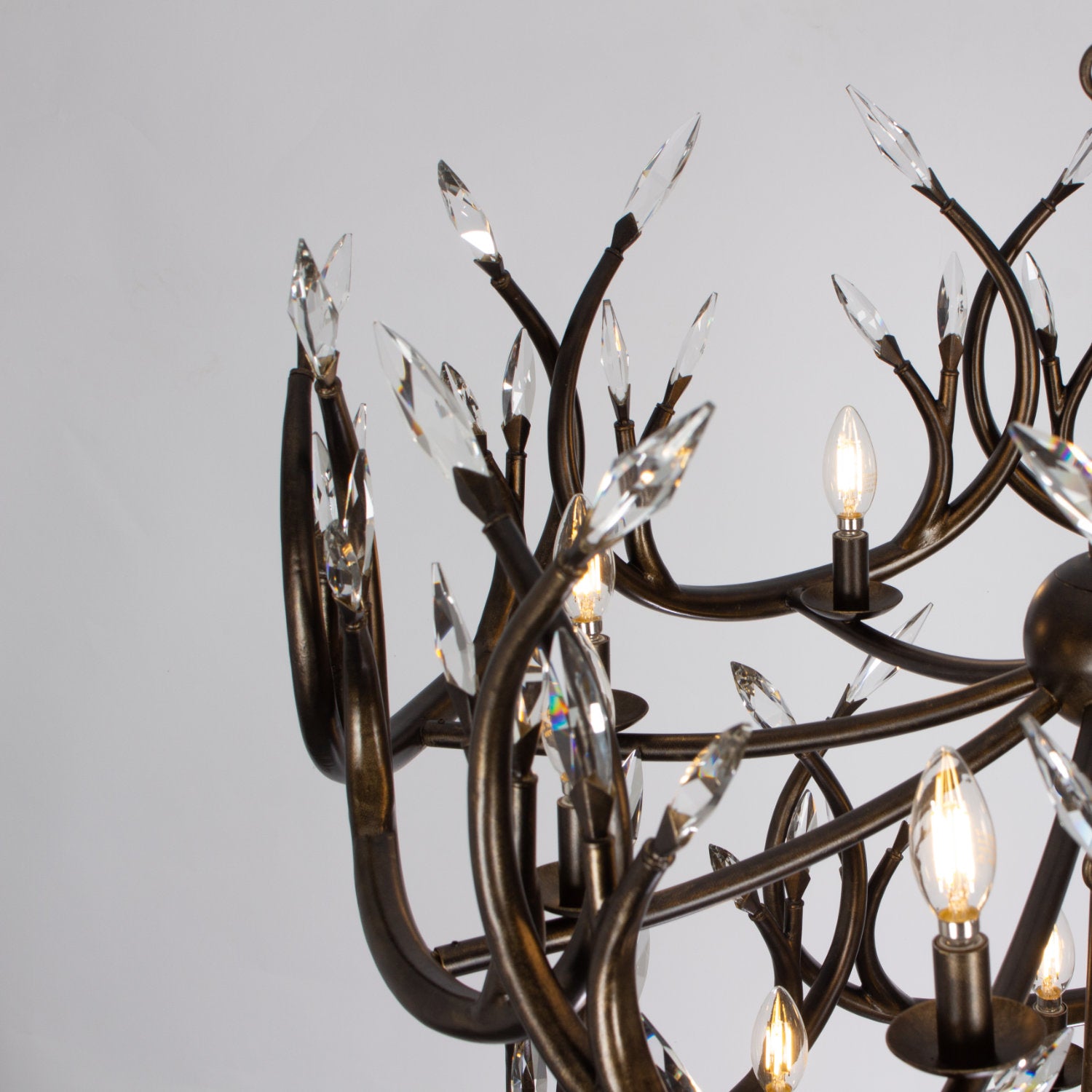 41'' Chalet 18 Light New English Bronze Dark Chandelier