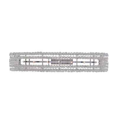 23'' Catene 7 Light Chrome Linear Pendant
