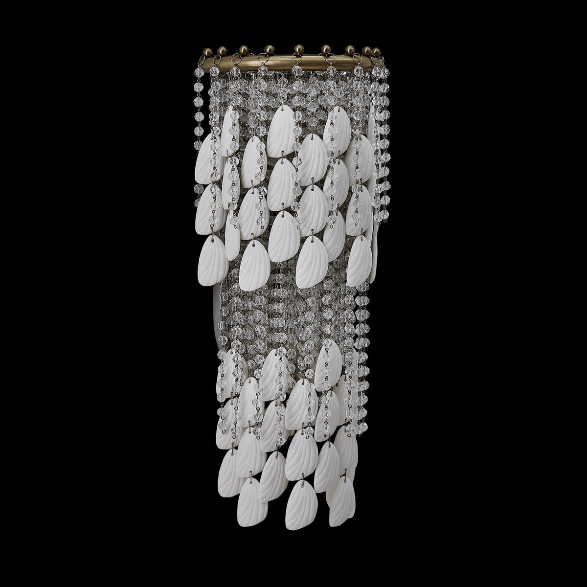 8.75'' Farfalle 2 Light Brushed Champagne Gold Wall Sconce
