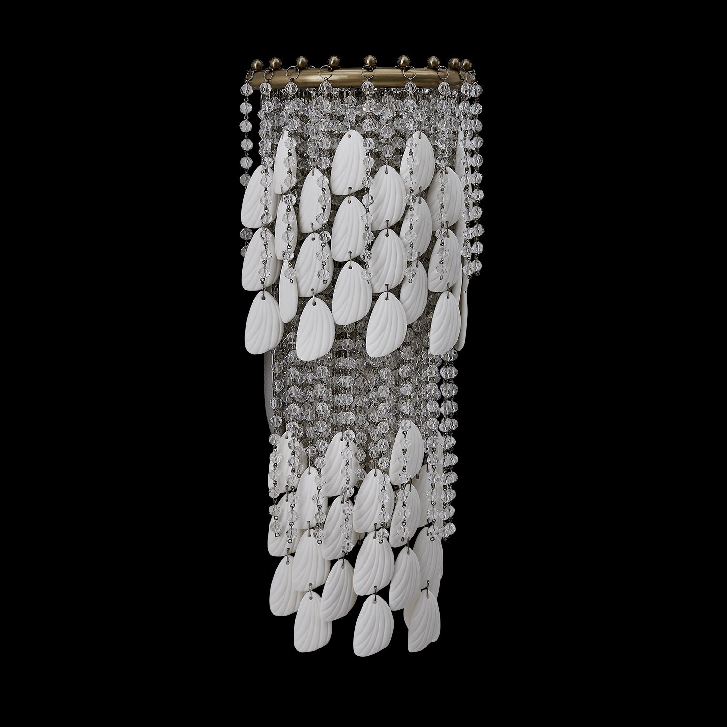 8.75'' Farfalle 2 Light Brushed Champagne Gold Wall Sconce