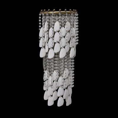 8.75'' Farfalle 2 Light Brushed Champagne Gold Wall Sconce