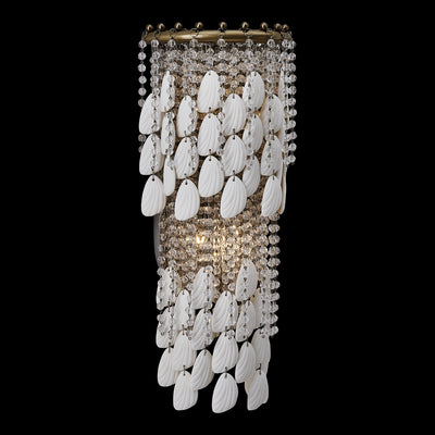 8.75'' Farfalle 2 Light Brushed Champagne Gold Wall Sconce