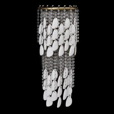 8.75'' Farfalle 2 Light Brushed Champagne Gold Wall Sconce