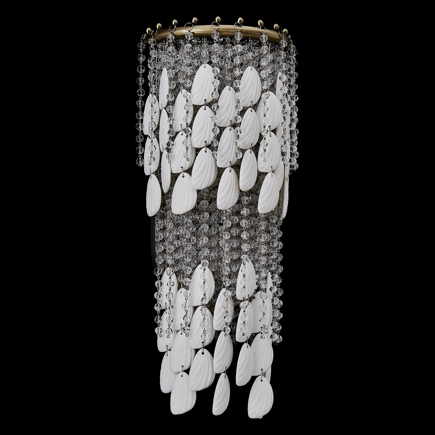 8.75'' Farfalle 2 Light Brushed Champagne Gold Wall Sconce