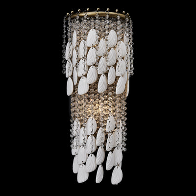8.75'' Farfalle 2 Light Brushed Champagne Gold Wall Sconce