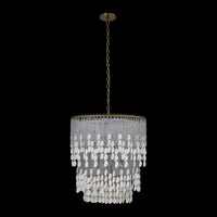 31'' Farfalle 18 Light Brushed Champagne Gold Chandelier