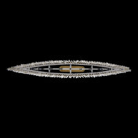 15'' Farfalle 9 Light Brushed Champagne Gold Linear Pendant