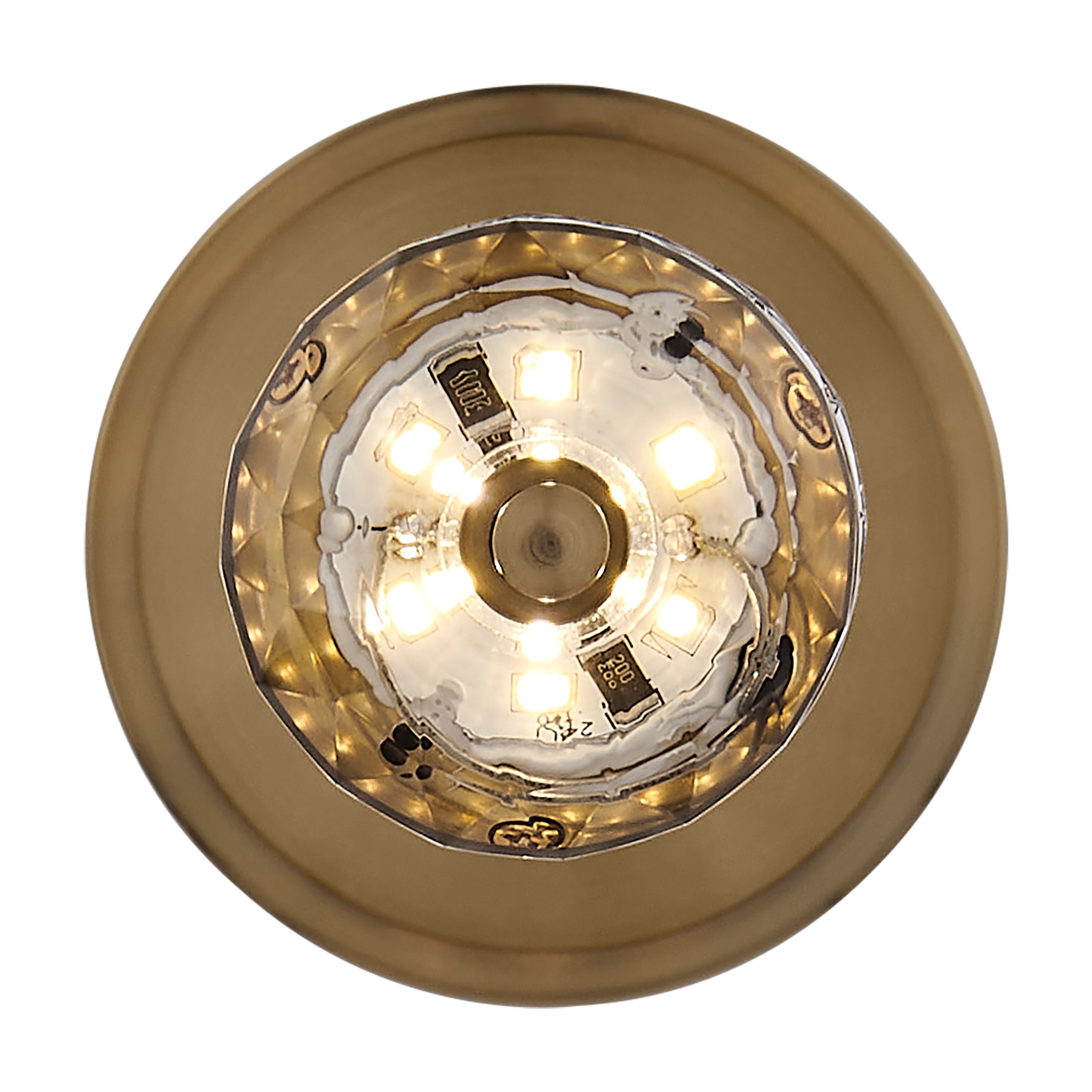 14'' Goccia 2 Light Winter Brass Mini Pendant