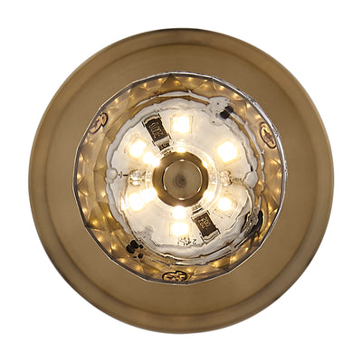 14'' Goccia 2 Light Winter Brass Mini Pendant