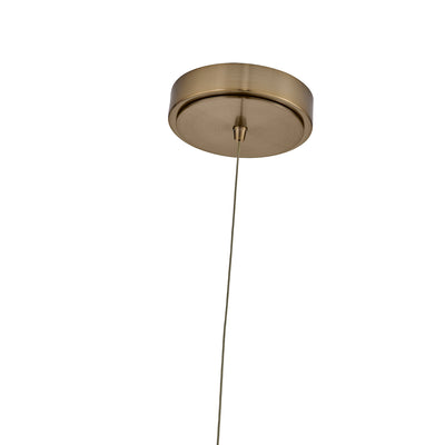 14'' Goccia 2 Light Winter Brass Mini Pendant