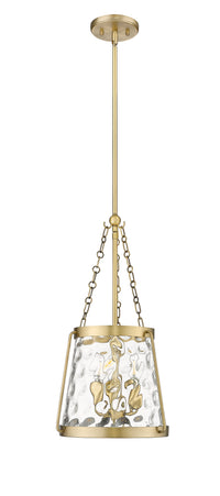 21.63'' Adabella Vintage Brass 3 Light Pendant