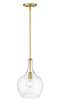 15'' Lamara Vintage Brass 1 Light Pendant