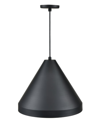 13.75'' R Series Satin Black 1 Light Pendant