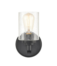 4.38'' Moven Matte Black 1 Light Wall Sconce