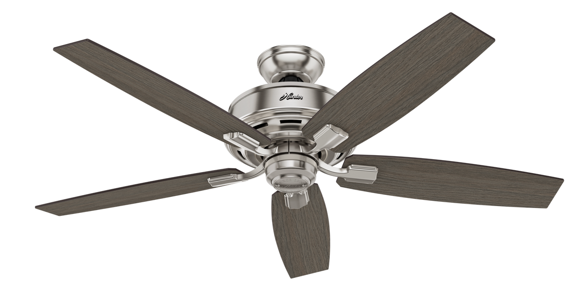 52 inch Bennett Brushed Nickel Ceiling Fan with LED Light Kit and Handheld Remote