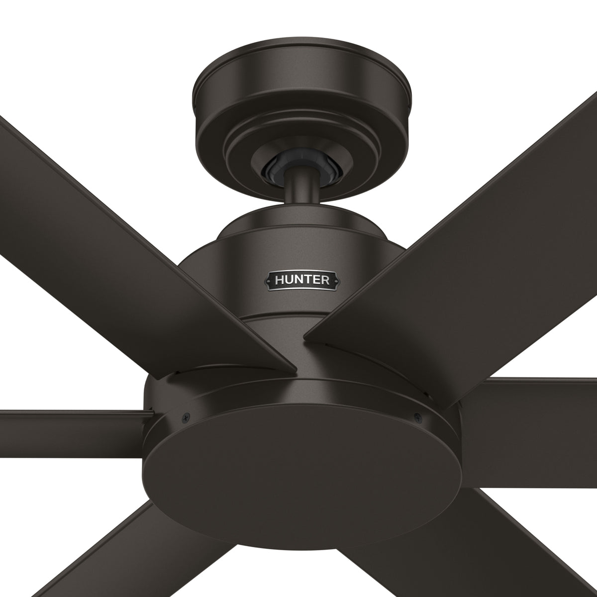 44 inch Kennicott Premier Bronze Damp Rated Ceiling Fan and Wall Control