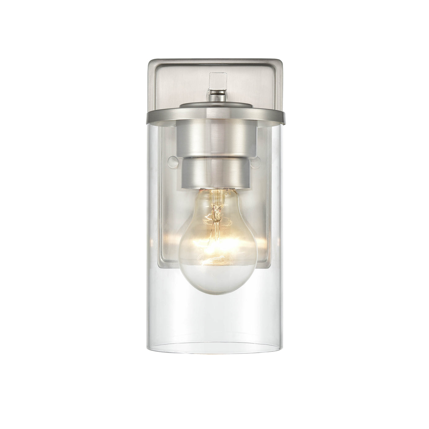 9-inch Verlana Brushed Nickel 1-Light Wall Sconce
