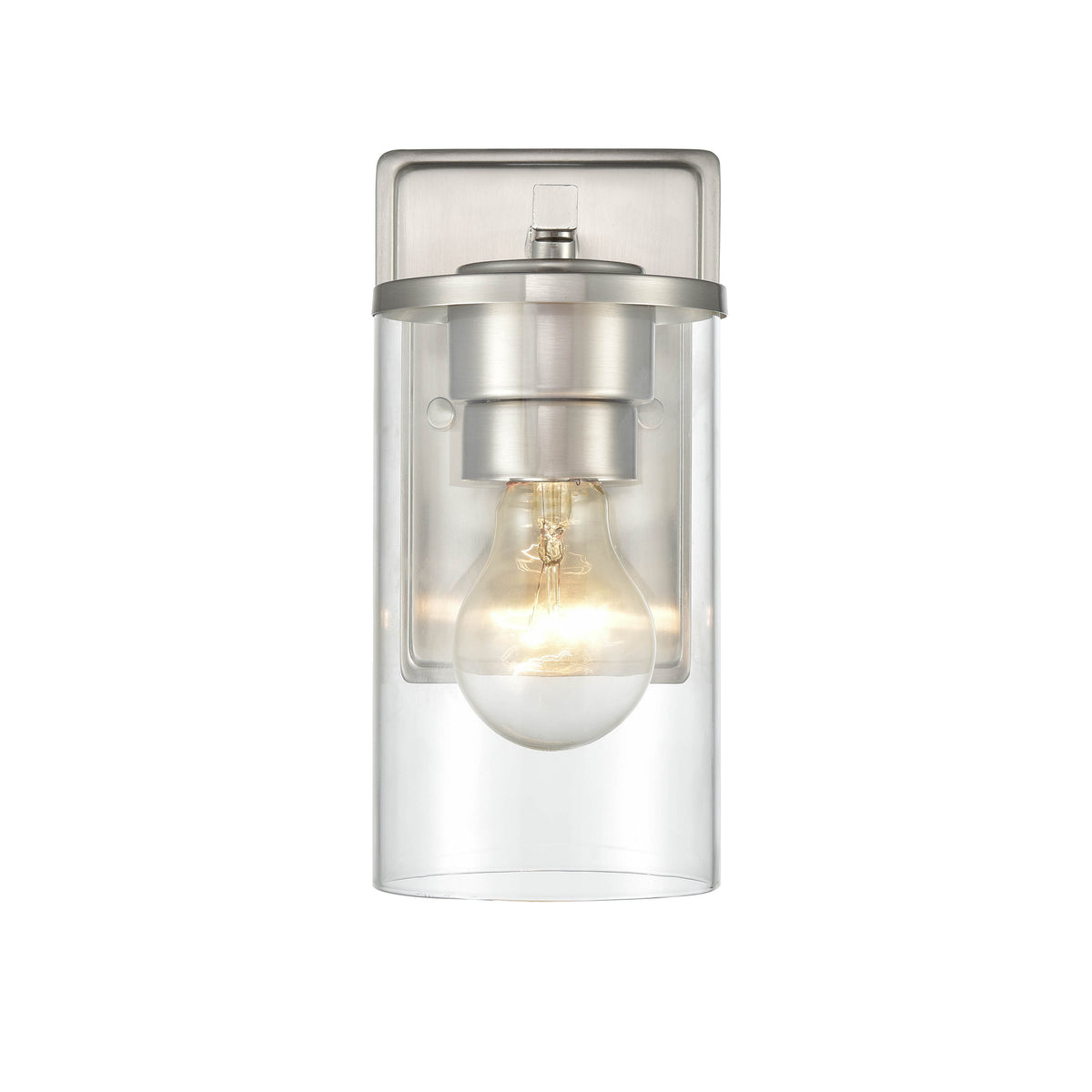 9-inch Verlana Brushed Nickel 1-Light Wall Sconce