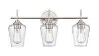 22'' Ashford Brushed Nickel 3 Light Bath Vanity