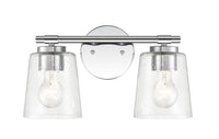 15''  Chrome 2 Light Bath Vanity