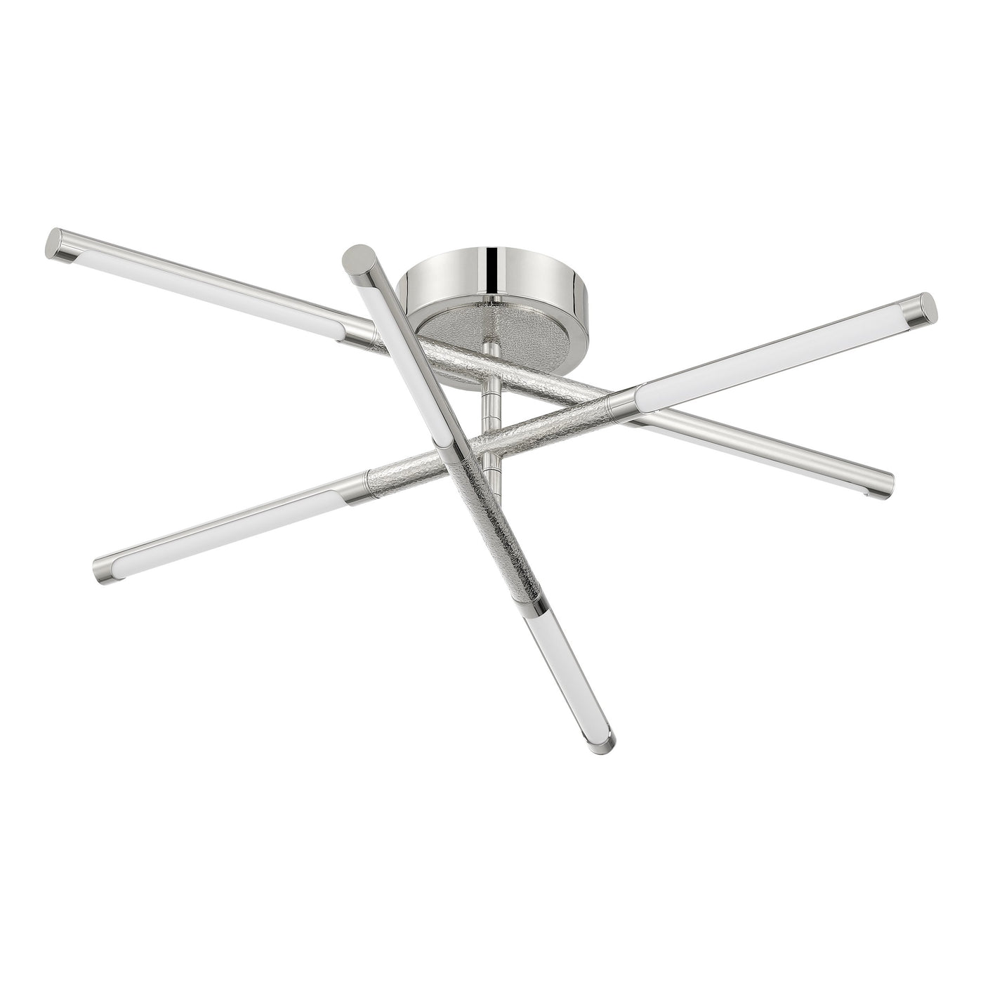 Overture 24-inch 6-light Polished Nickel 5CCT LED Chandelier