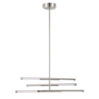 Overture 24-inch 6-light Polished Nickel 5CCT LED Chandelier