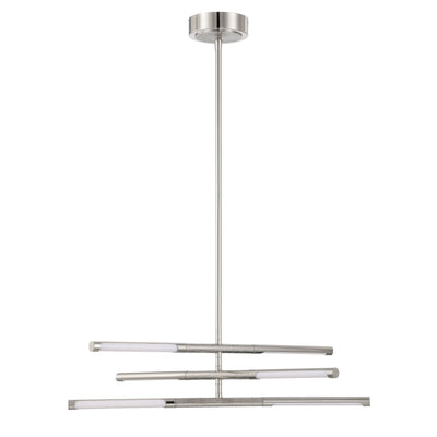 Overture 24-inch 6-light Polished Nickel 5CCT LED Chandelier