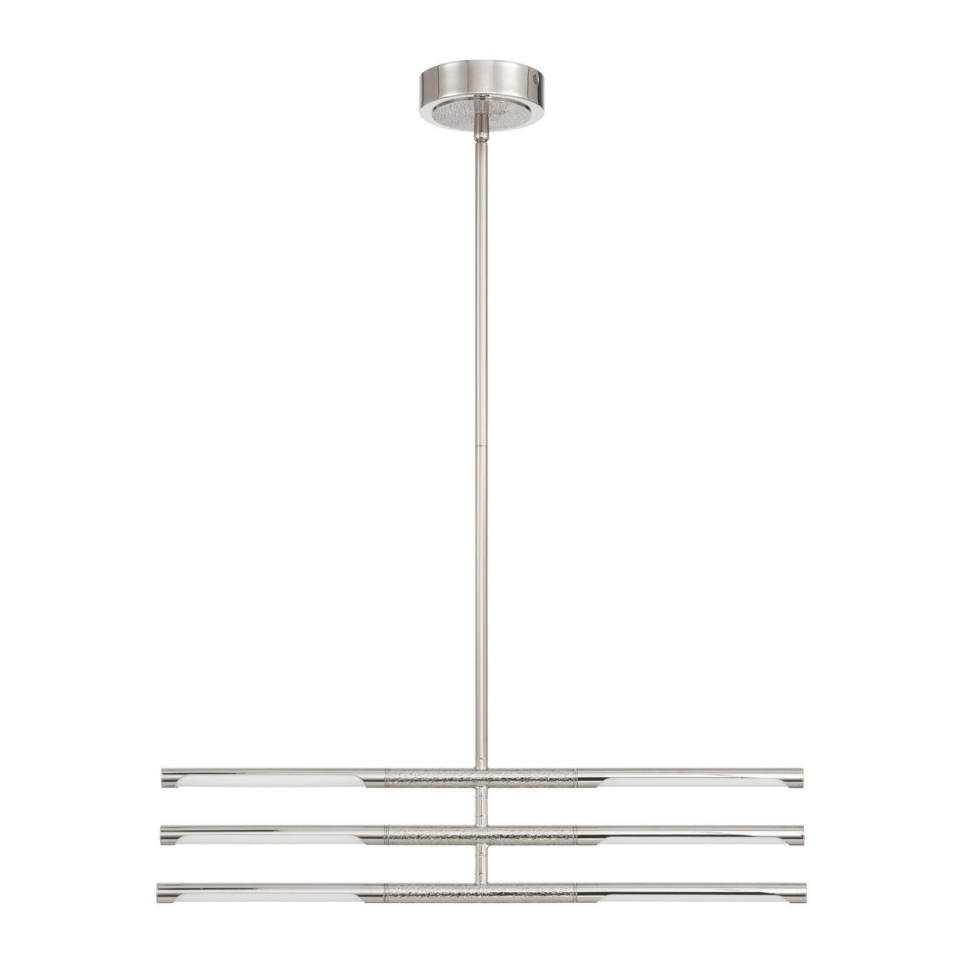 Overture 24-inch 6-light Polished Nickel 5CCT LED Chandelier