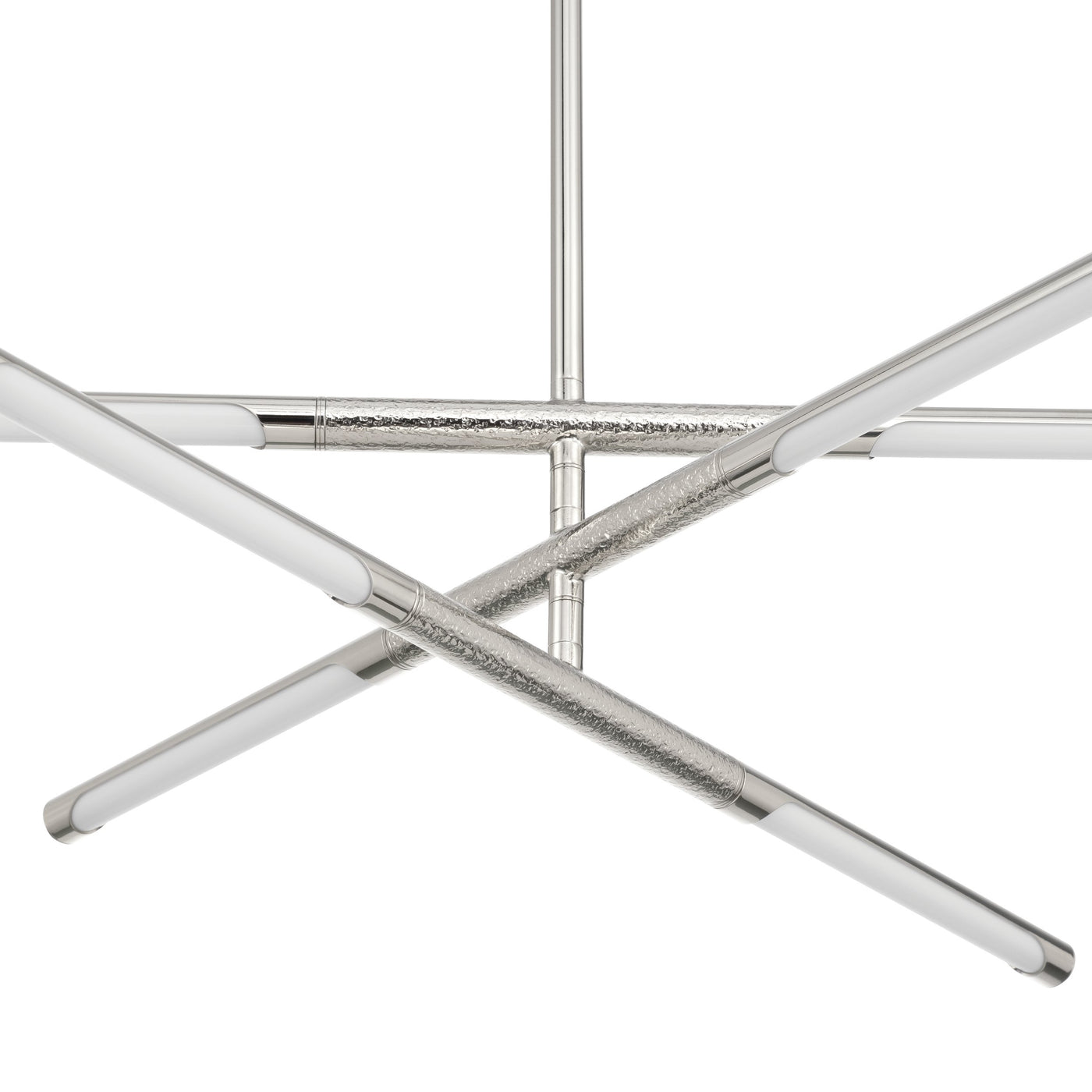 Overture 24-inch 6-light Polished Nickel 5CCT LED Chandelier