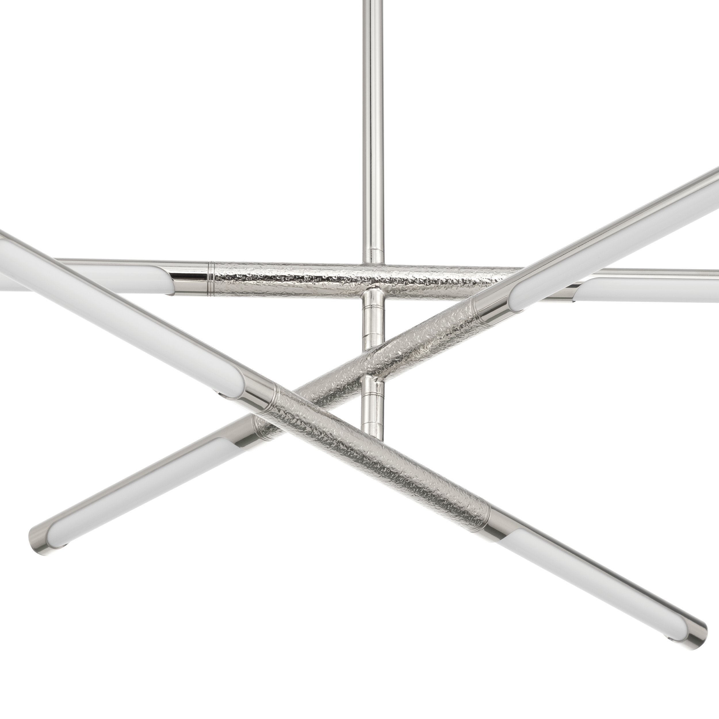 Overture 24-inch 6-light Polished Nickel 5CCT LED Chandelier