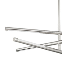 Overture 24-inch 6-light Polished Nickel 5CCT LED Chandelier