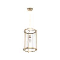Astwood 11.5-inch 1-light Alturas Gold Pendant with Clear Glass