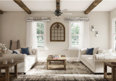 52 inch Hartland Noble Bronze Ceiling Fan with LED Light Kit and Pull Chain