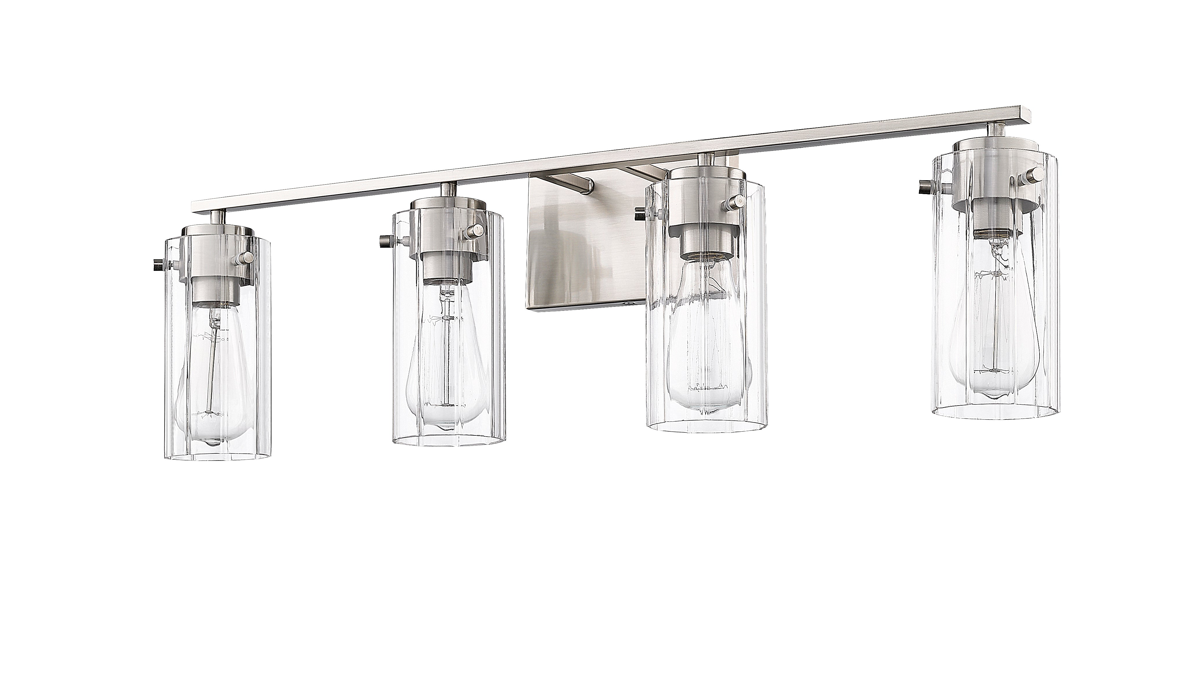 30.5'' Serena Brushed Nickel 4 Light Bath Vanity